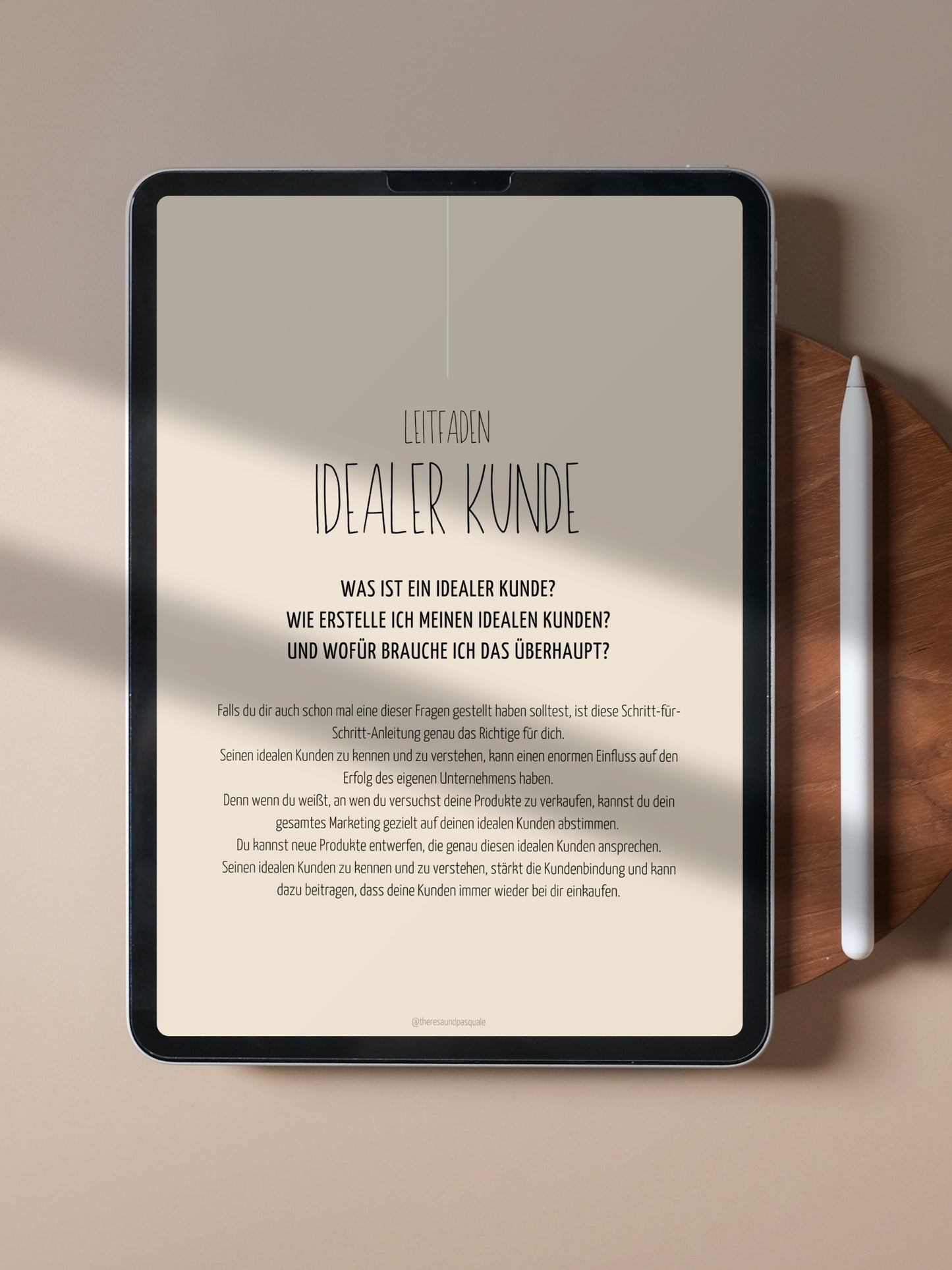 Leitfaden | Idealer Kunde