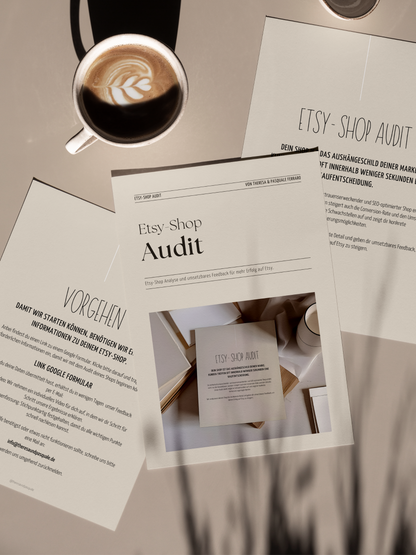 Etsy-Shop Audit